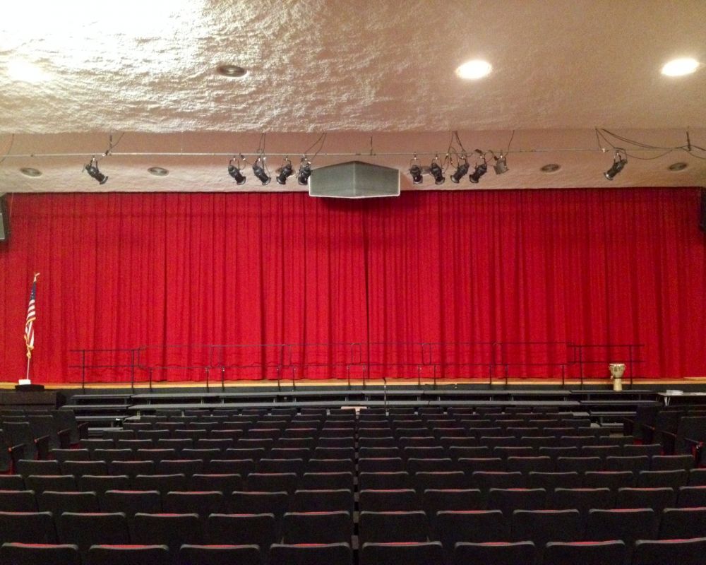 Keith Valley Middle School - AV Drapery Installation 